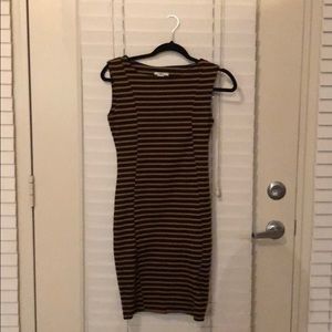 BAR III stripper black dress.